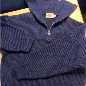 Sweater navy colour size XL
